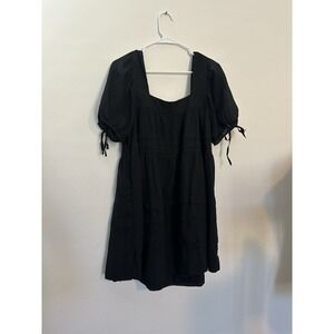 J. Crew Calliste Mini Dress Black Size medium